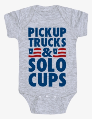 Pickup Trucks And Solo Cups Baby Onesy - Baby Onesie Sims 4 #1617801 Pickup Trucks And Solo Cups Baby Onesy - Baby Onesie Sims 4 #1617801