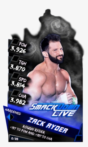 Zackryder S3 15 Summerslam17 Supercard Zackryder S4 - Wwe Supercard Hardened Cards #1618117