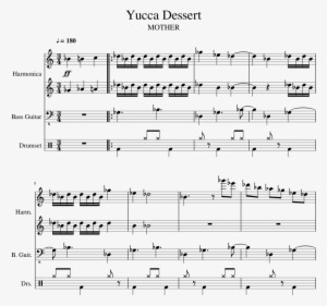 Yucca Dessert Sheet Music 1 Of 4 Pages - Sheet Music #1618321