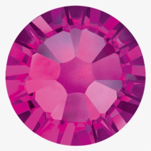 Fuchsia Pink Hotfix - Crystal Golden Shadow Swarovski #1618403