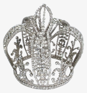 Graphic Library Stock Grandest Jeweled Crown Huge Vintage - Rhinestone #1618655