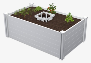 Keyhole Garden - Vitagardens 5 Ft X 3 Ft Plastic Raised Garden Size: #1618746