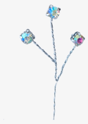 Rhinestone Flower Png - Gemstone #1618872