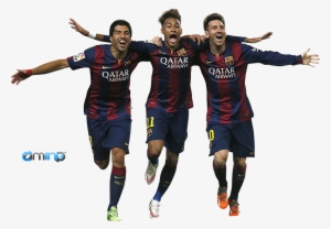 Cut By - Messi And Neymar Png #1619450