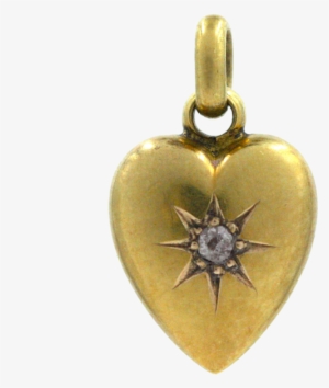 Edwardian Starburst Heart Charm - New York City #1619671