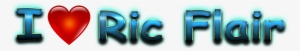 Ric Flair Love Name Heart Design Png #1619760