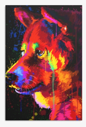 Shiba Inu Canvas A57 - Australian Cattle Dog #1619903