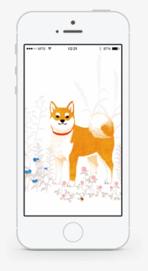 Shiba Wallpaper Tumblr N77vcnv44f1s820wno1 R1 - Cute Shiba Inu Drawings #1620133