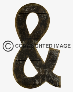 Ampersand Black Cutout - Graphics #1620328