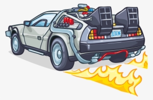 Svg Stock Delorean Drawing Decal - Delorean Png #1620813