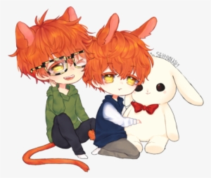 ᵕ •｡`) ♡ Kitty & Bunny ♡ - Saeran Choi Bunny #1621496