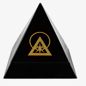 Crafted In Polished Wood With The Illuminati's Symbol - Trifecta Elite #1621551