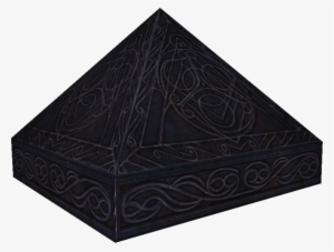 Eye In Triangle At Top Of Shrine - Wood #1621696