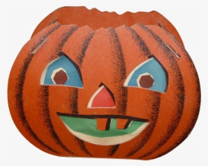 Halloween Two Faced Pumpkin Lantern - Jack-o'-lantern #1621754