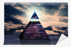 New World Order Pyramid Of Illuminati Wall Mural • - Illuminati Agent Of Uganda #1621857