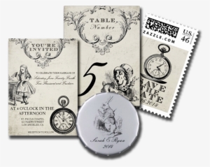 Alice In Wonderland Wedding Invitation - Alice In Wonderland #1621861 Alice In Wonderland Wedding Invitation - Alice In Wonderland #1621861