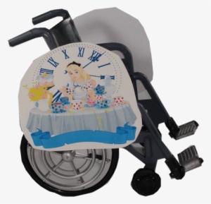 Alice In Wonderland Lookalike 2 Wheelchair Costume - Alice In Wonderland #1621882