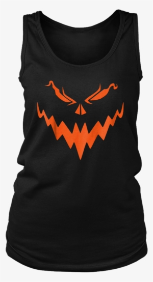 Halloween Pumpkin Face Scary Pumpkin Creepy Halloween - T-shirt #1621915