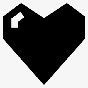 Pictogram 8-bit Color Drawing Black And White 8bit - Heart Pictogram #1622207