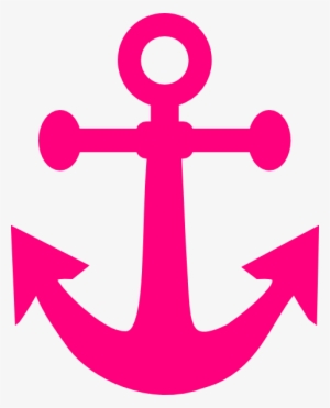 Hot Pink Anchor Clip Art At Clker - Anchor Clip Art #1622503