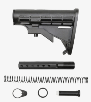 Ar-15 Adjustable Stock W/ Collapsible Buffer Tube Kit - Ar-15 Style Rifle #1622547