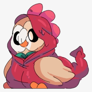 Rowlet In A Dragon Onesie - Drawing #1622868