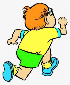 Kids Running Clip Art #1622870