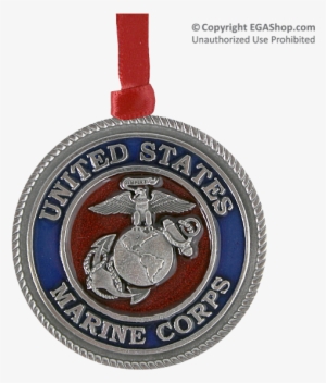 Marines Red & Blue Belt Buckle #1623142