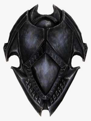 Ebony Shield - Skyrim Shields #1623447