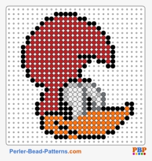 Perler Bead Pattern Woody Woodpecker - Hama Beads Mario Kart #1623692