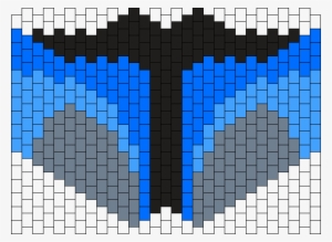 Jango Fett Mask Bead Pattern - Kandi Mask Patterns Anime #1623743