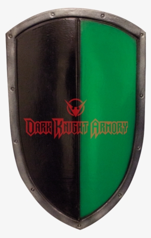 Ready For Battle Larp Green And Black Kite Shield - Green And Black Shield #1623818