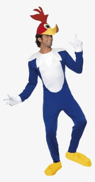 Official Woody Woodpecker Costume - Woody The Woodpecker Costume #1624239