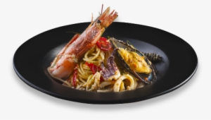 Spaghetti Seafood Kee Mao - Fettuccine #1624444