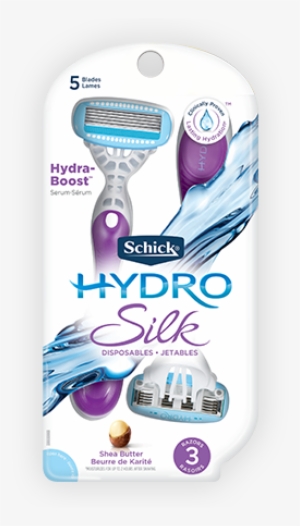 Schick Hydro Silk Women's Disposable Razor - Schick Hydro Silk Disposable Razors For Women, 3 Count #1624549