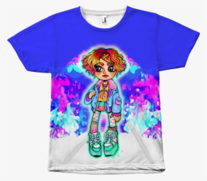 Flame Doll T-shirt - Active Shirt #1624986