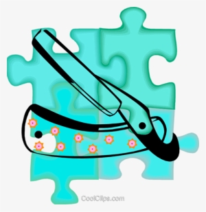 Razor Blade Royalty Free Vector Clip Art Illustration #1625065