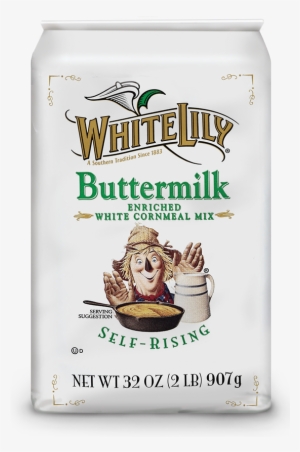 Enriched Self-rising Buttermilk White Cornmeal Mix - White Lily Buttermilk Cornmeal #1625258