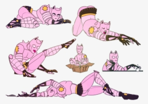 “ Killer Queen Doing His Cat Things ” - Killer Queen Jojo Meme #1625370