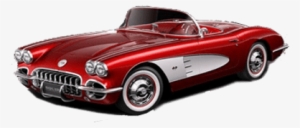 Oldtimer Corvette - Classic Corvette Clip Art #1625733