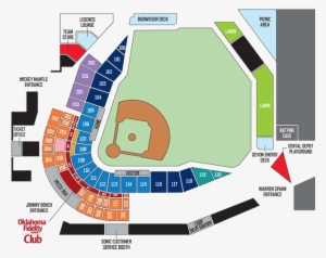 Seating Map & Pricing - Chickasaw Bricktown Ballpark Seating #1625944