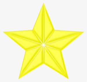 This Free Icons Png Design Of 3d Segmented Yellow Star #1626637