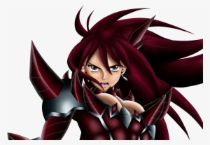 Erza Scarlet - Erza Scarlet Black Background #1627305