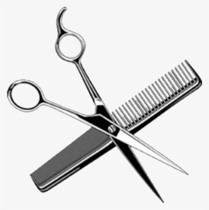 Clipper Vector Barber Equipment - Hair Scissors And Comb #1627539