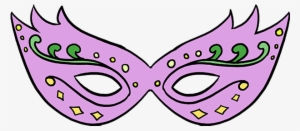 How To Draw Mardi Gras Mask - Drawing #1628117