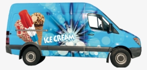 Ice Cream Truck Png - Minivan #1628119