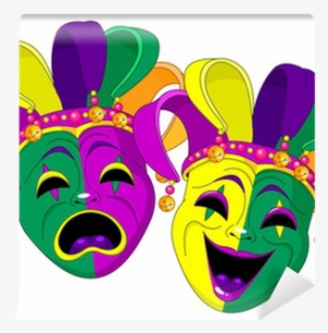 Clip Art Mardi Gras Masks #1628120