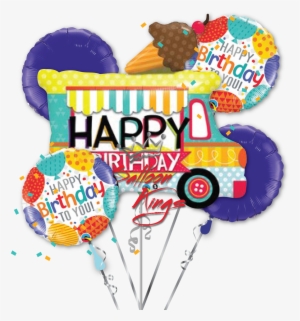 Hb Ice Cream Truck Bouquet #1628460