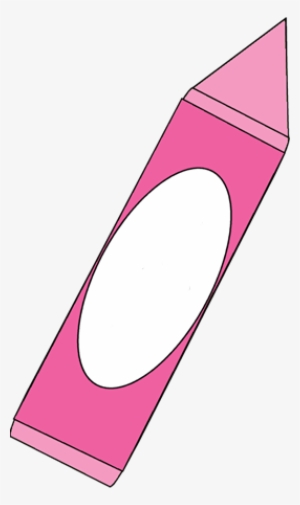 Crayon Clipart Transparent Background - Clip Art Pink Crayon #1628758