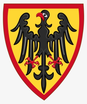 Or, An Eagle Displayed Sable Beaked And Membered Gules, - Holy Roman Empire Shield #1628760
